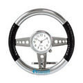 Metal Desktop Steering Wheel Clock